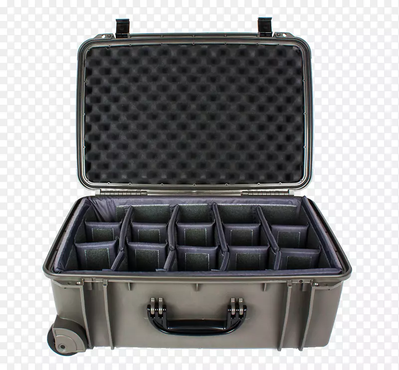 金属海马个人防护设备泡沫手提箱.海马