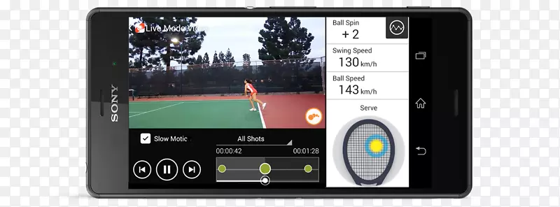 网球拍智能手表传感器索尼网球-索尼