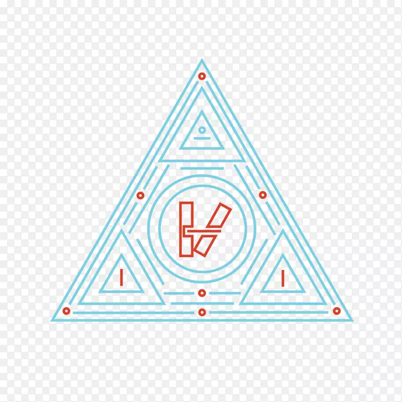 标志三角形纹身