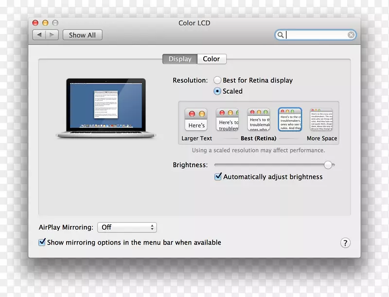 MacBook pro Mac os x Leon MacOS-MacBook