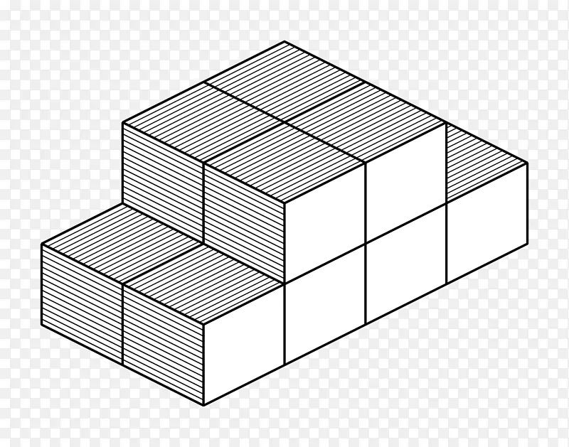 等距投影图立方体剪贴画立方体