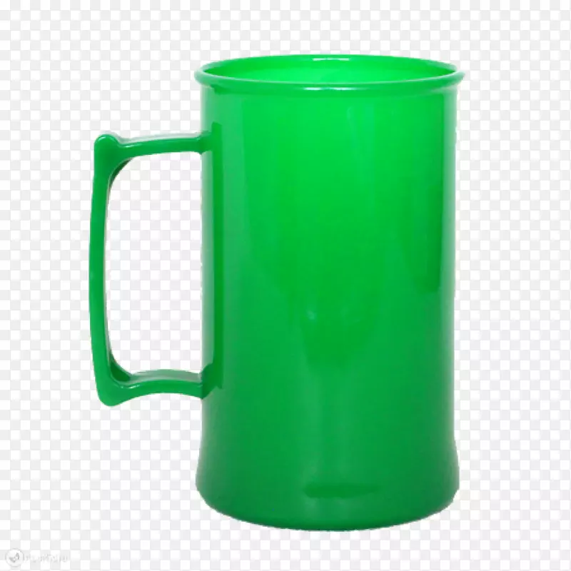 杯绿色塑料杯毫升烟雾剂