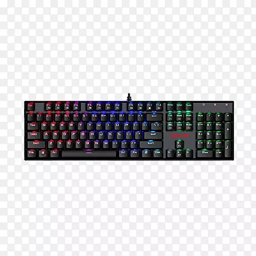 电脑键盘电脑鼠标背光游戏键盘RGB颜色模型电脑鼠标