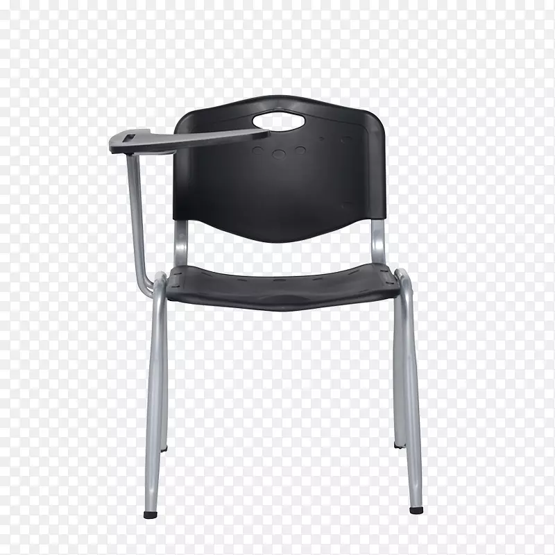 悬臂式桌椅塑料扶手椅