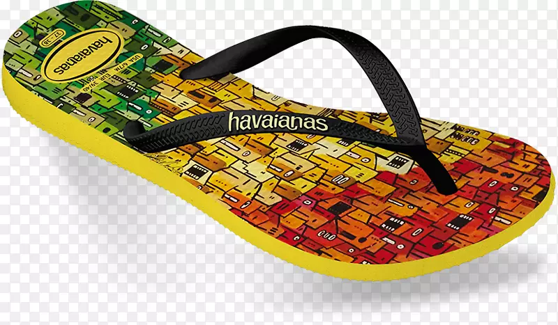 巴西哈瓦那拖鞋模特