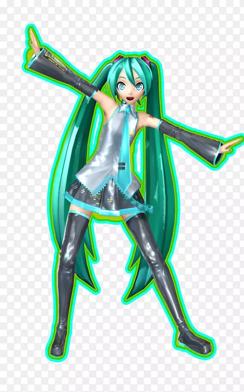 Hatsune Miku和未来明星：Mirai Hatsune Miku项目：Mirai Dx MikuMikudan超级细胞-Hatsune Miku