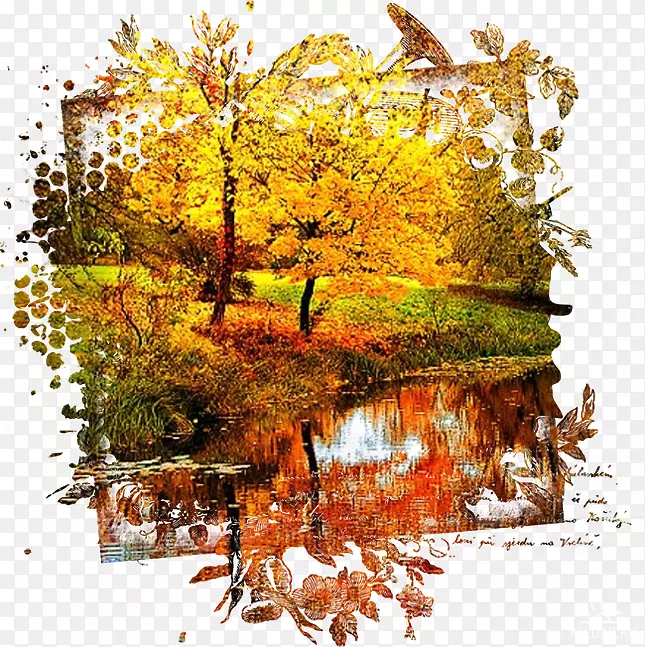 秋季桌面壁纸数码图像-秋季