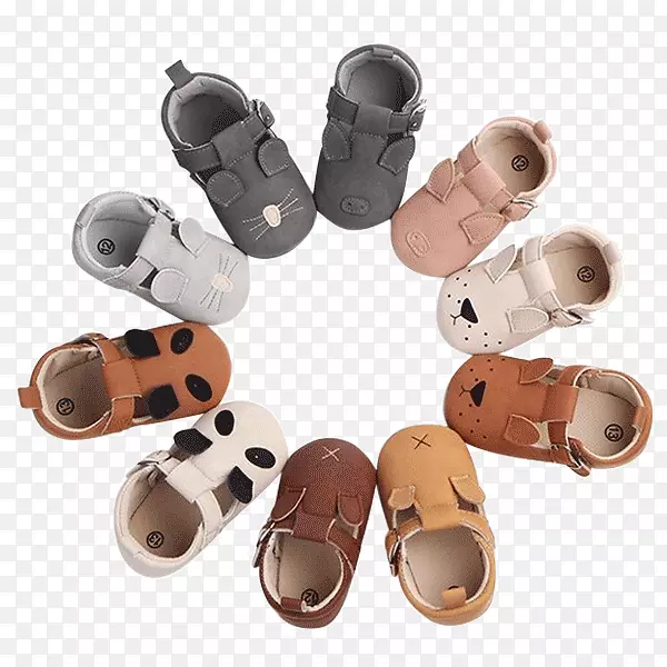 婴儿鞋，蹒跚学步的拖鞋-儿童