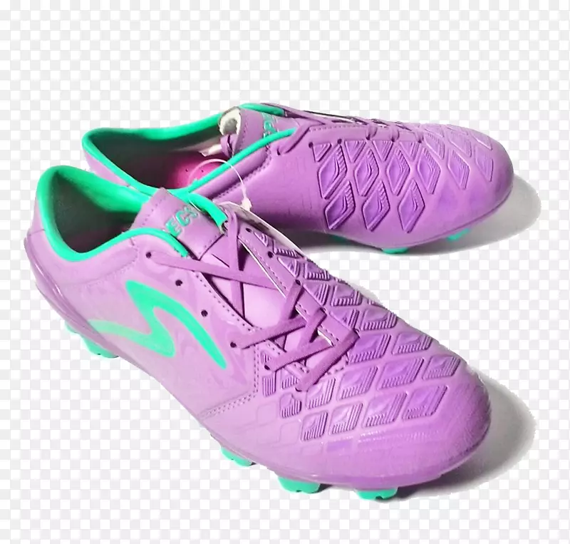 规格运动鞋紫色足球靴