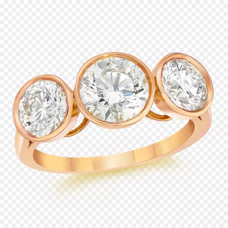 婚戒体珠宝水晶戒指