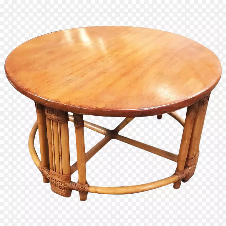 咖啡桌藤木桌