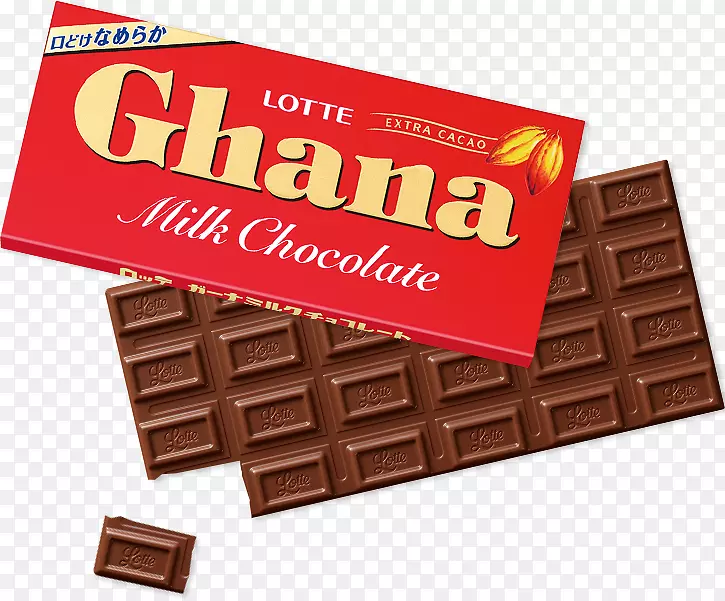加纳巧克力棒明治ミルクチョコレートMochi-巧克力