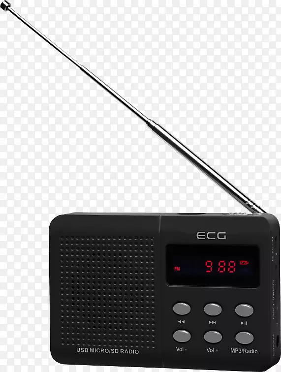 无线电接收机调谐器fm广播电子.无线电天线