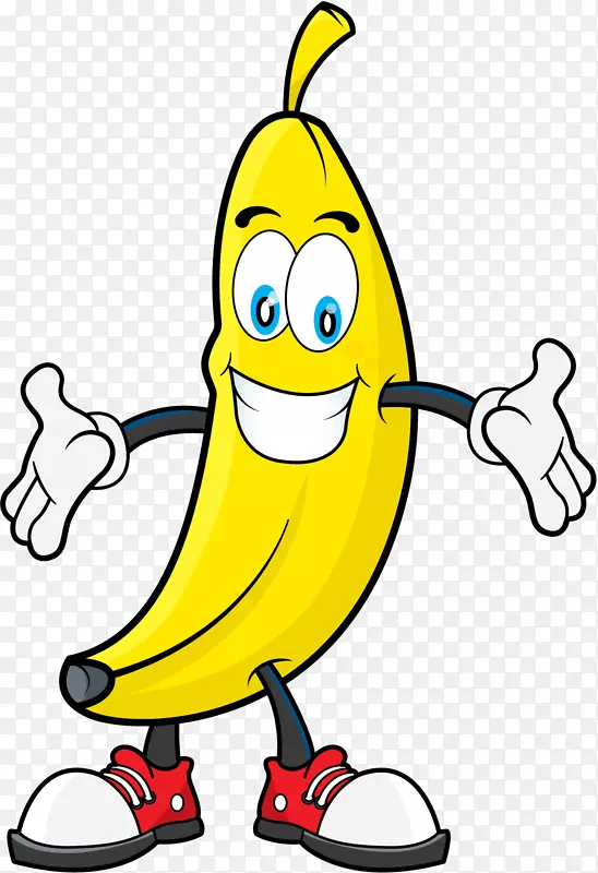 香蕉面包画夹艺术-香蕉