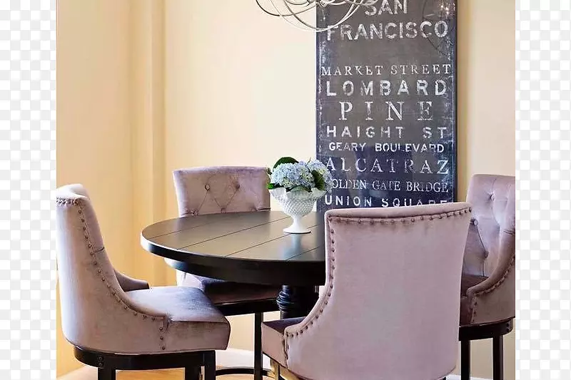 餐桌餐厅公寓治疗室内设计服务-旧金山大桥