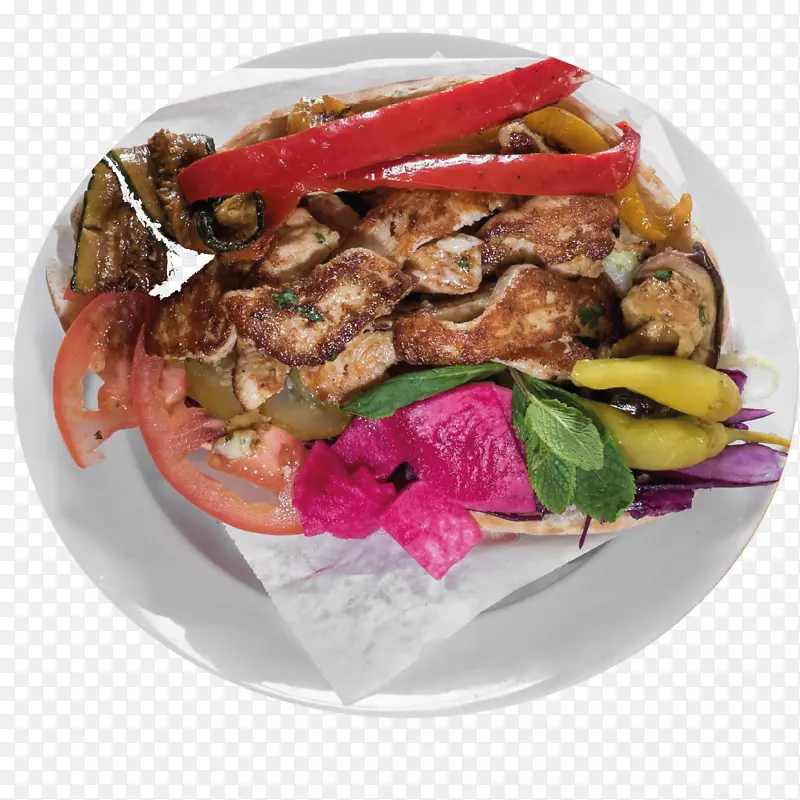 苏夫拉基烤肉串土耳其菜素食食谱-辣椒酱