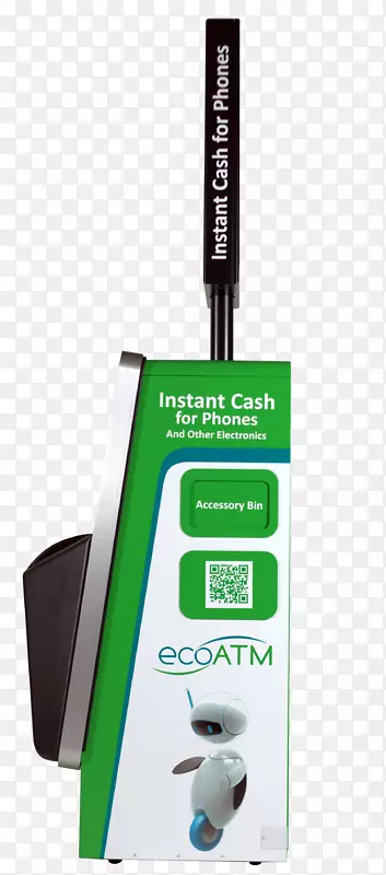 移动电话回收利用移动电话生态ATM电子废物自动取款机