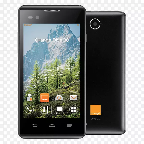 橙色S.A.手机4G智能手机-橙色曲线