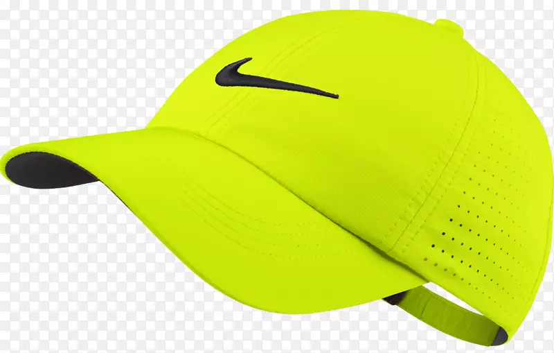 棒球帽白色黄色高尔夫球帽