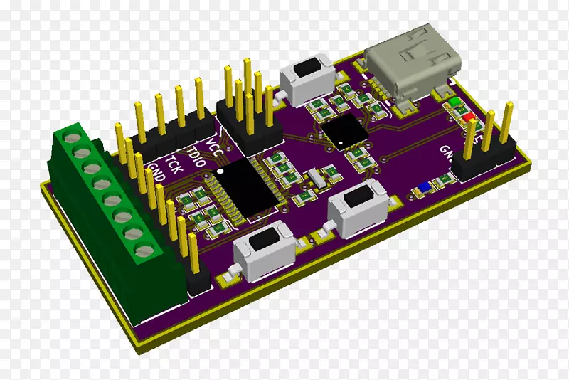 微控制器微处理器开发板电子计算机硬件印刷电路板