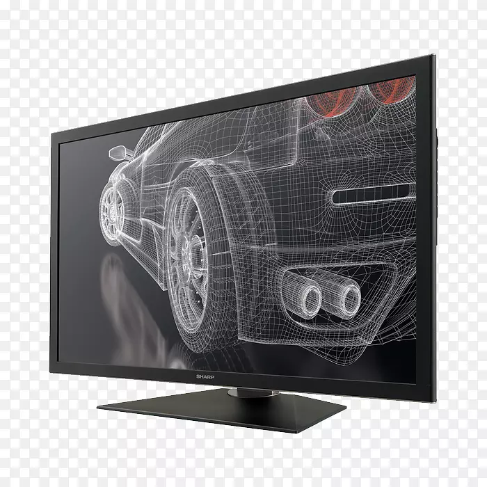电脑显示器超高清晰度电视4k分辨率液晶显示器背光lcd