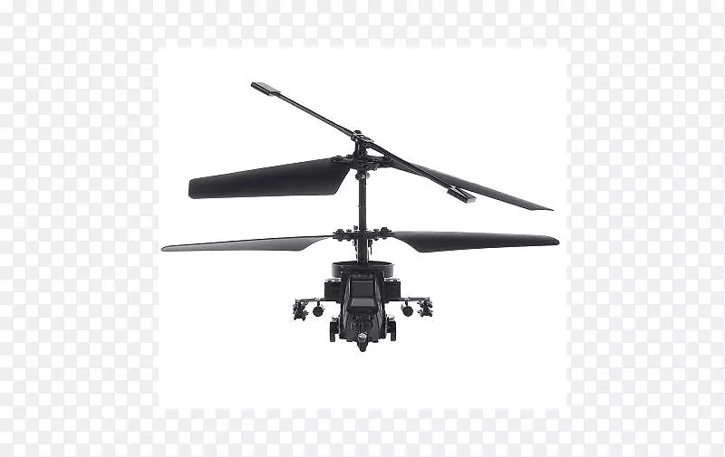 直升机旋翼无线电控制直升机螺旋桨翼阿帕奇直升机