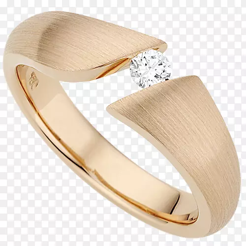耳环结婚戒指张力戒指钻石戒指