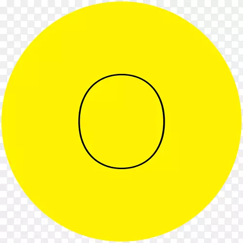 多边形圆黄色圆