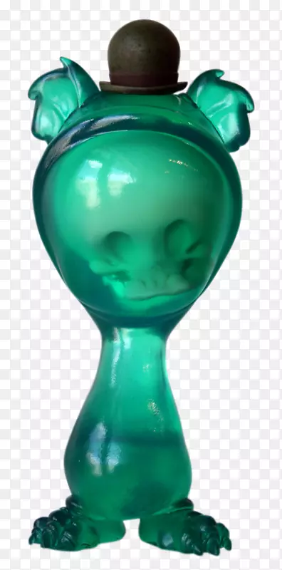 花瓶雕像绿松石-马戏团海报