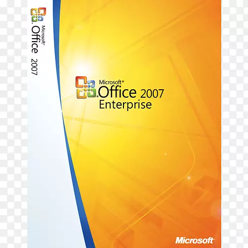 微软Office 2007桌面壁纸字体-微软