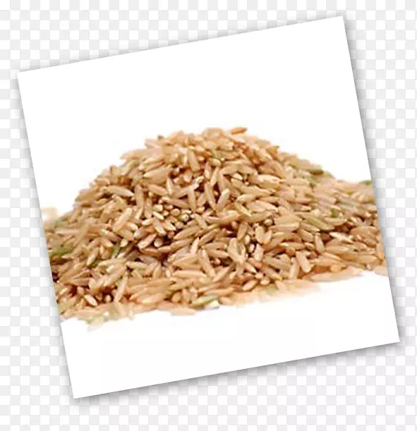 糙米和豆类白米