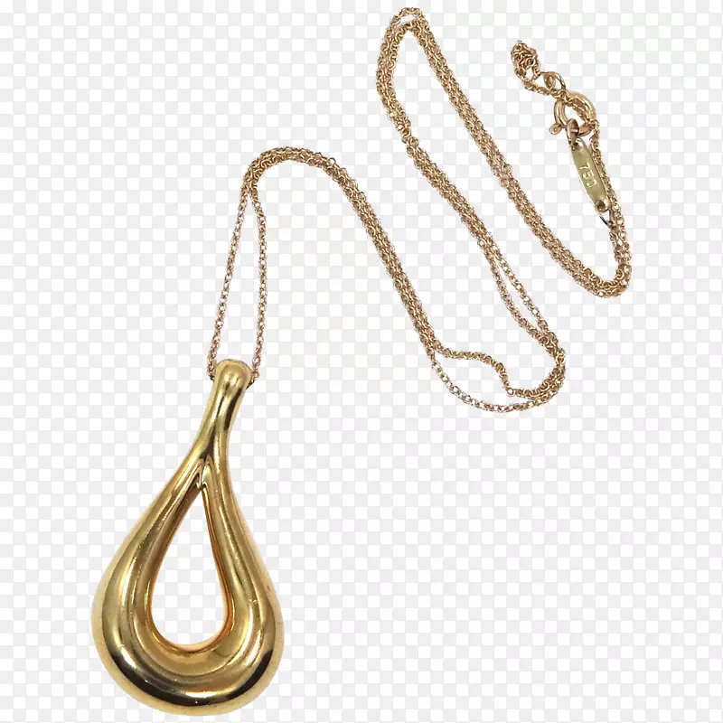 蒂芙尼耳环项链公司护身符和吊坠首饰.项链