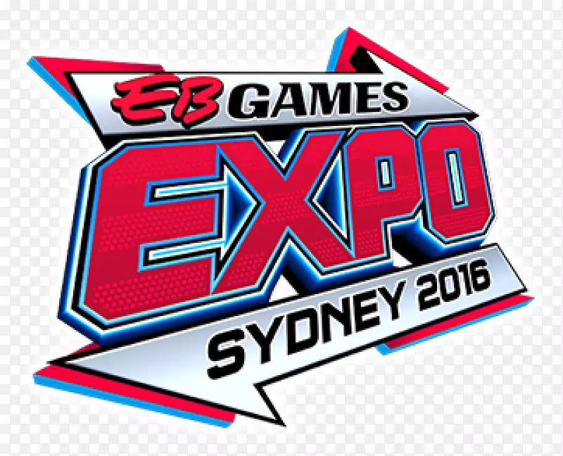 EB游戏博览标志商标横幅EB游戏澳大利亚
