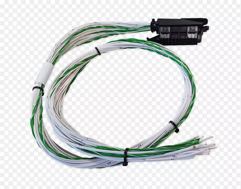 串行电缆线束电缆电连接器电线不对称