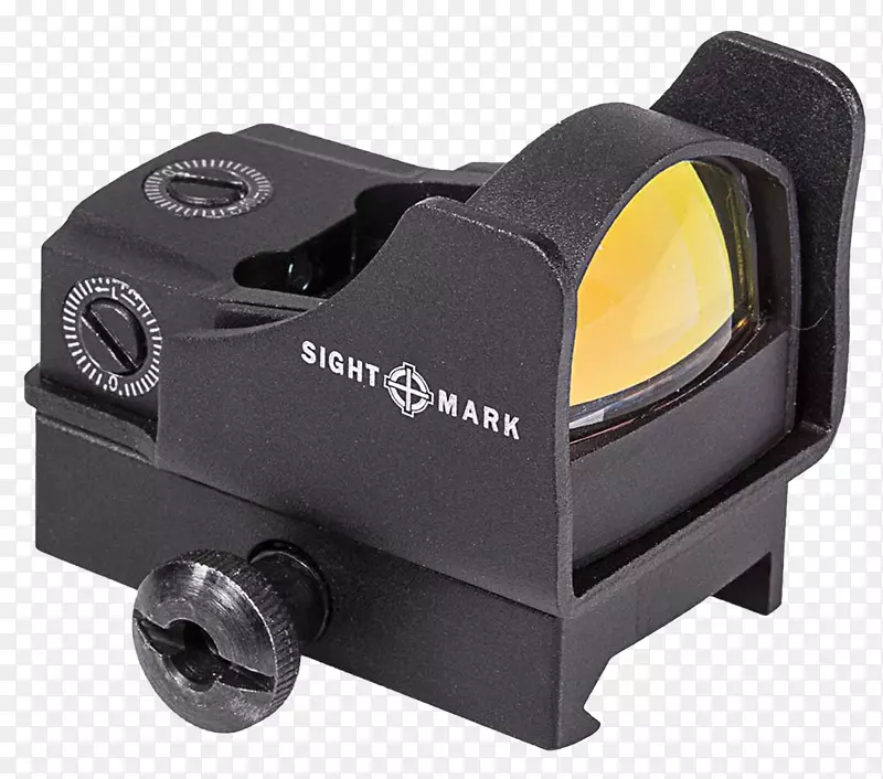 反射镜视力标记光学望远镜瞄准具.红色点瞄准具