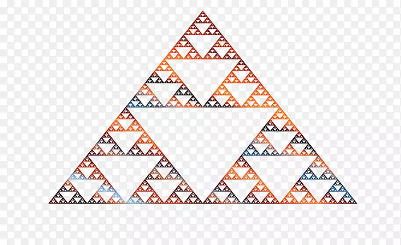 Sierpinski三角形分形火焰数学-三角形