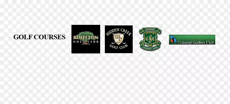 标志品牌绿色高尔夫俱乐部