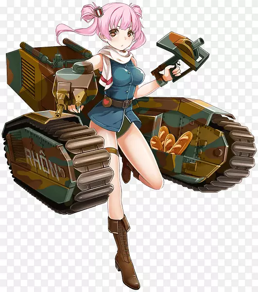 雷诺卡车c char b1重型坦克-雷诺
