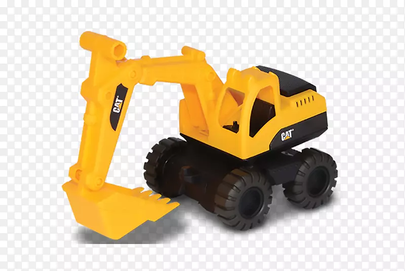 卡特彼勒公司汽车玩具挖掘机卡车猫玩具