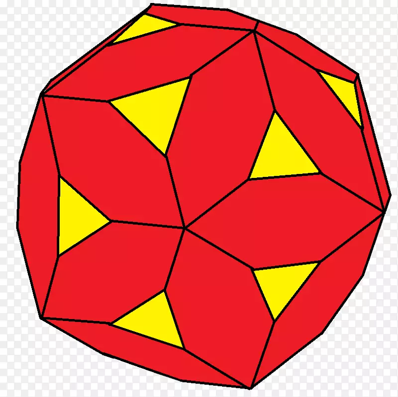 对称面积线柏拉图固体十二面体线
