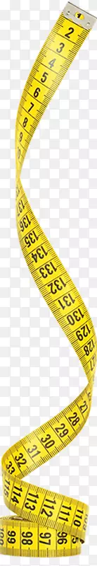 卷尺测量重量损失腰重带