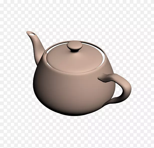 犹他州水壶茶壶自动桌面3DS max可视化-3DS max