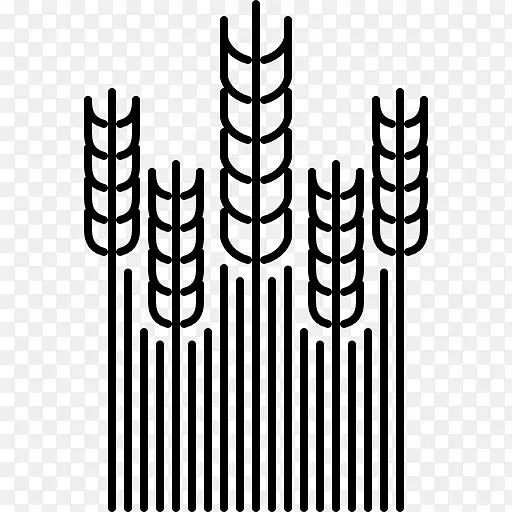 农业生物经济农业计算机图标-小麦