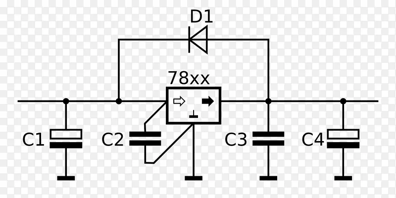 电压调节器电子电路电位差功率变换器LM 317