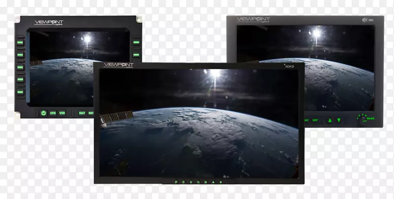 显示设备多媒体电子计算机监视器.空间站
