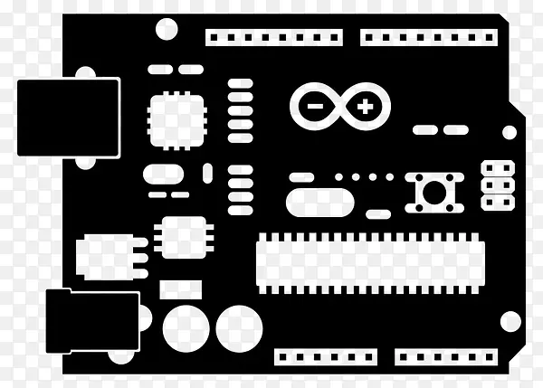 Arduino uno avr微控制器剪贴画.usb