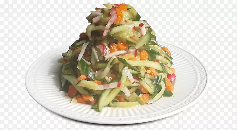 色拉素食菜谱装饰沙拉酱