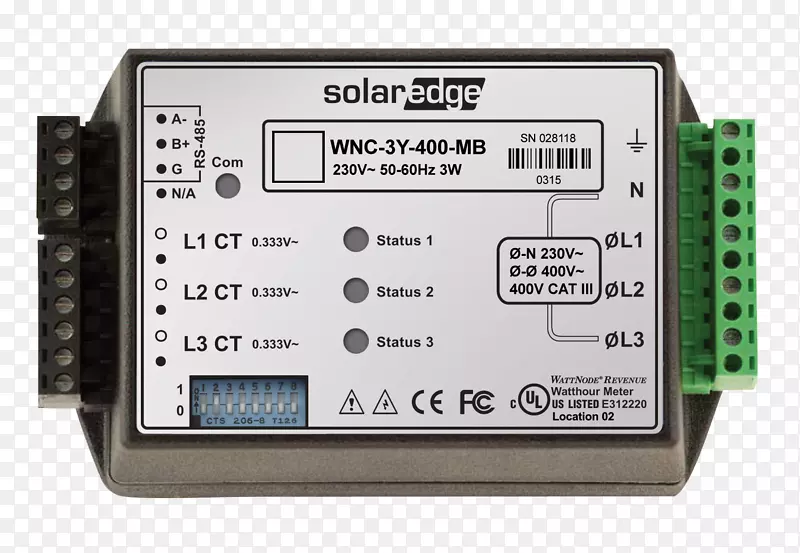 SolarEdge电能表太阳能电池板