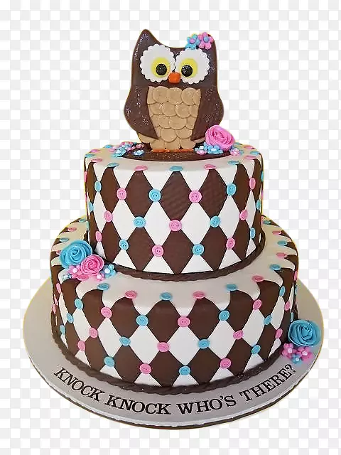 生日蛋糕纸杯蛋糕装饰性别展示-爱吃蛋糕