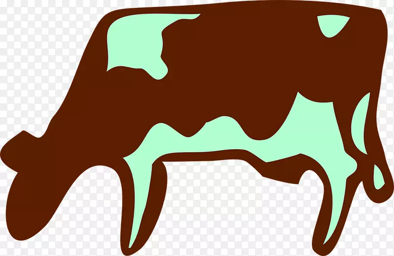 安格斯牛磺酸牛巴卡牛犊剪贴画-牛奶
